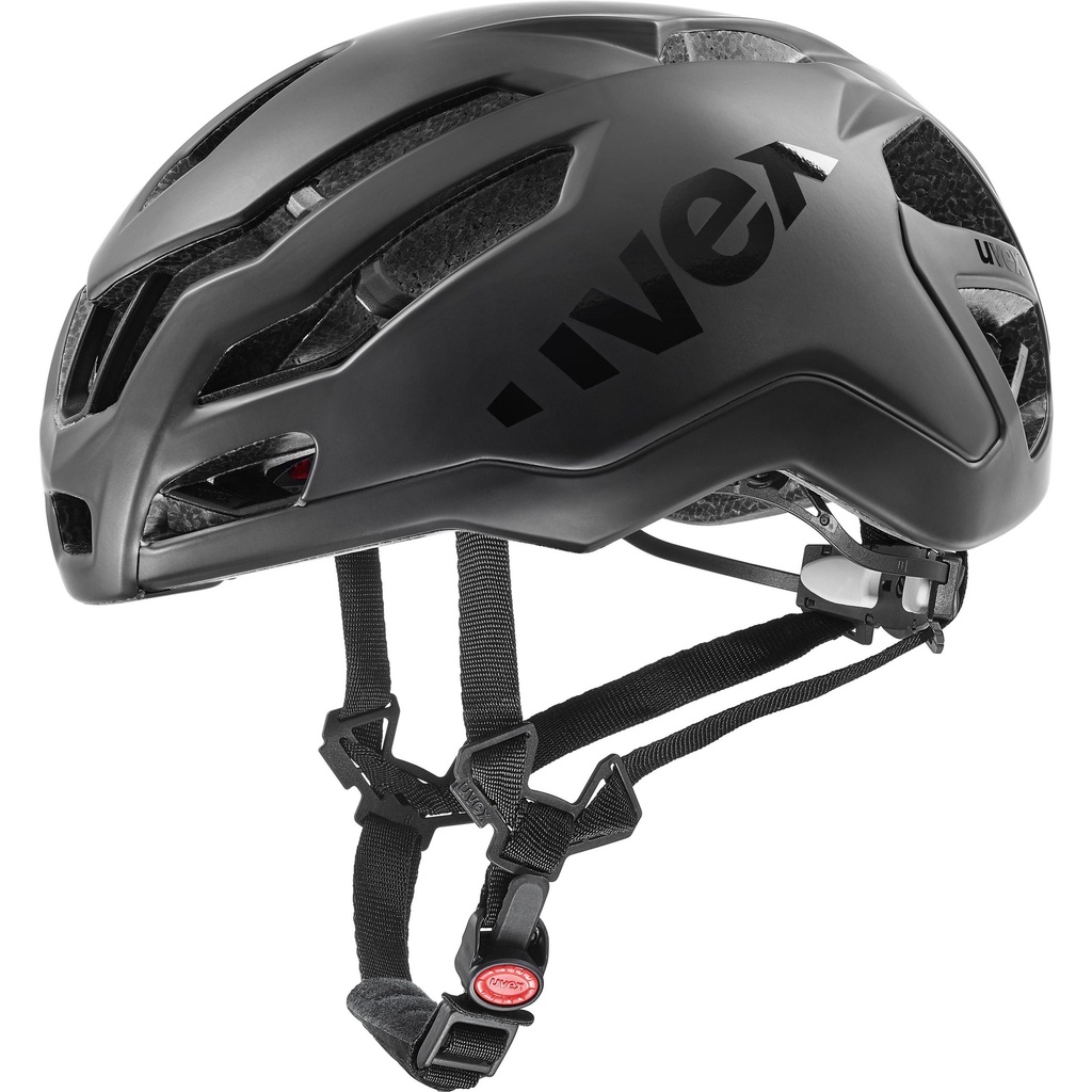 uvex Race 9 Cycling Helmet All Black Matte FTS Safety